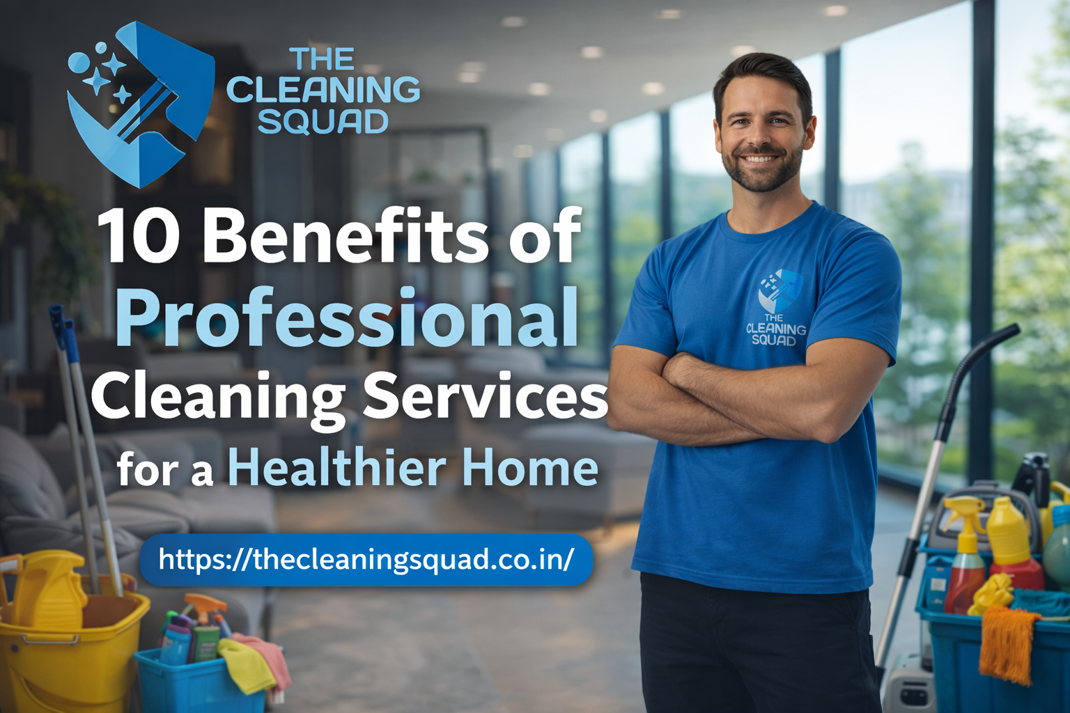 10 Benefits of Professional Cleaning Services for a Healthier Home