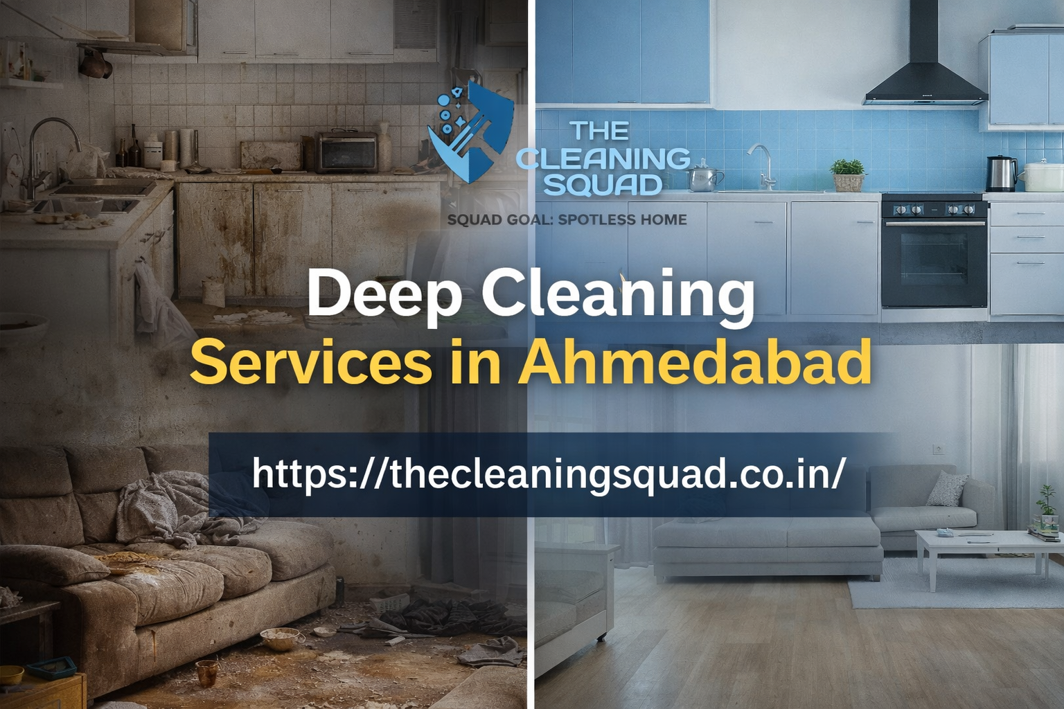 Why You Need Deep Cleaning Services in Ahmedabad for Your Home or Office